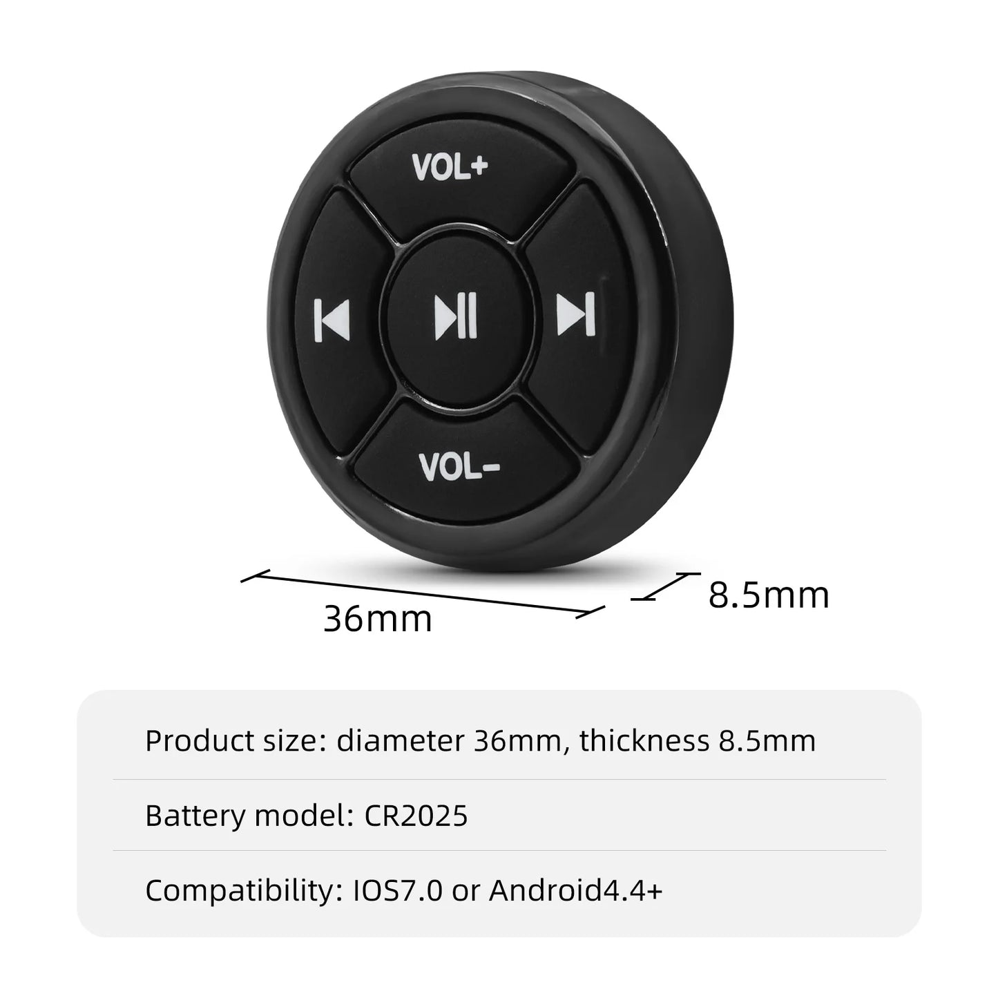 Wireless Bluetooth-compatible Remote Control Button Universal
