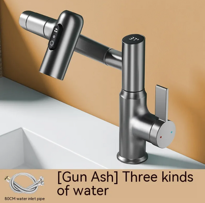 Rotating Digital Basin Faucet