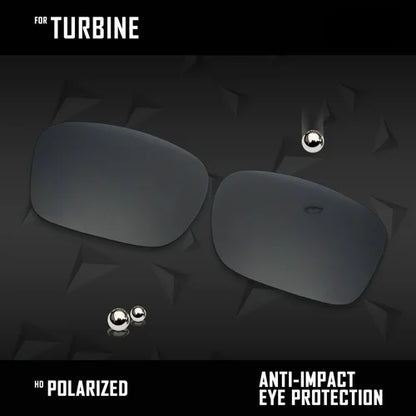 OOWLIT Polarized Replacement Lenses for Oakley Turbine Sunglasses