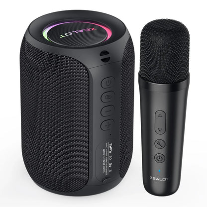 ZEALOT-S62M Portable Karaoke Machine & Bluetooth 5.3 Speaker System