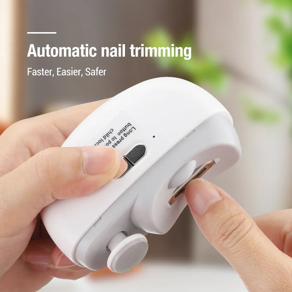 Electric Nail Clipper and Polisher 2-in-1