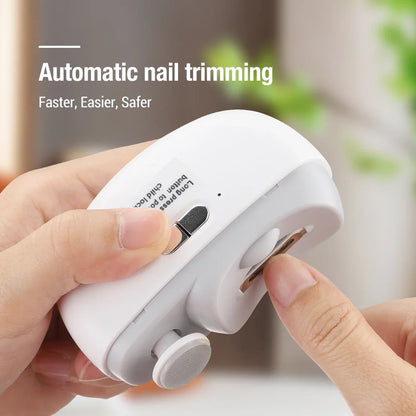 Electric Nail Clipper and Polisher 2-in-1