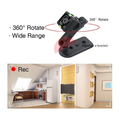 SQ11 Ultra-Small Mini Security Camera | Night Vision & Sport DV Recorder