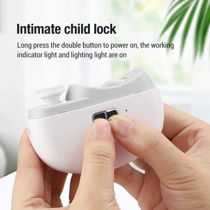Electric Nail Clipper and Polisher 2-in-1