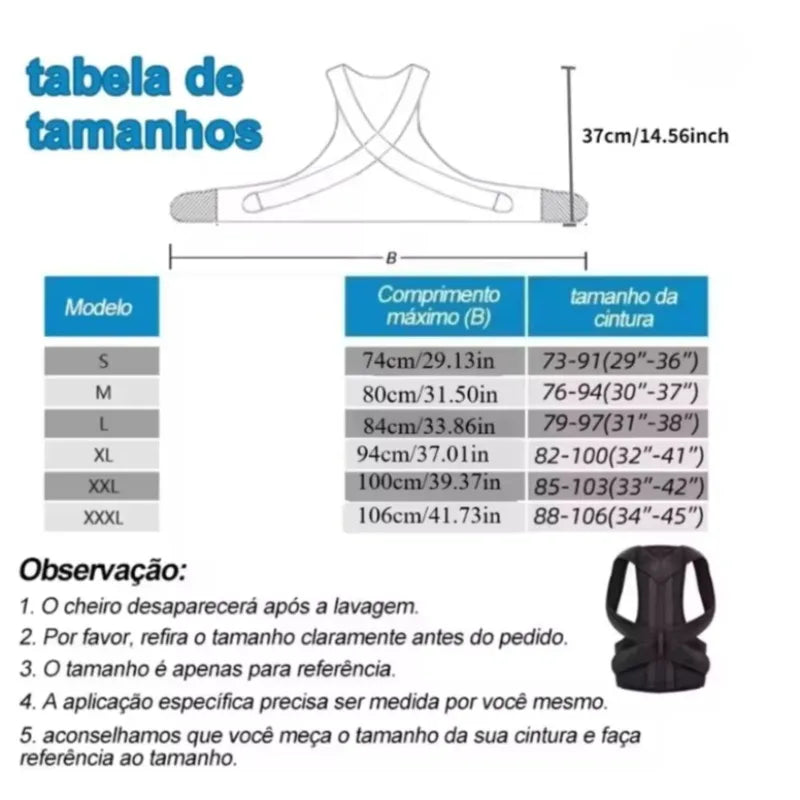 Support Brace & Lumbar Posture Corrector