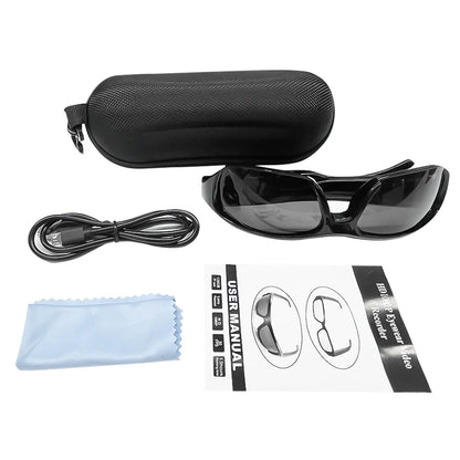 HD 1080P Wearable Mini Glasses Camera | Portable Sports & Security DVR