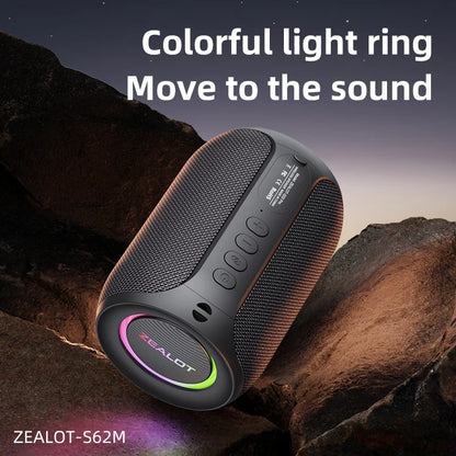 ZEALOT-S62M Portable Karaoke Machine & Bluetooth 5.3 Speaker System