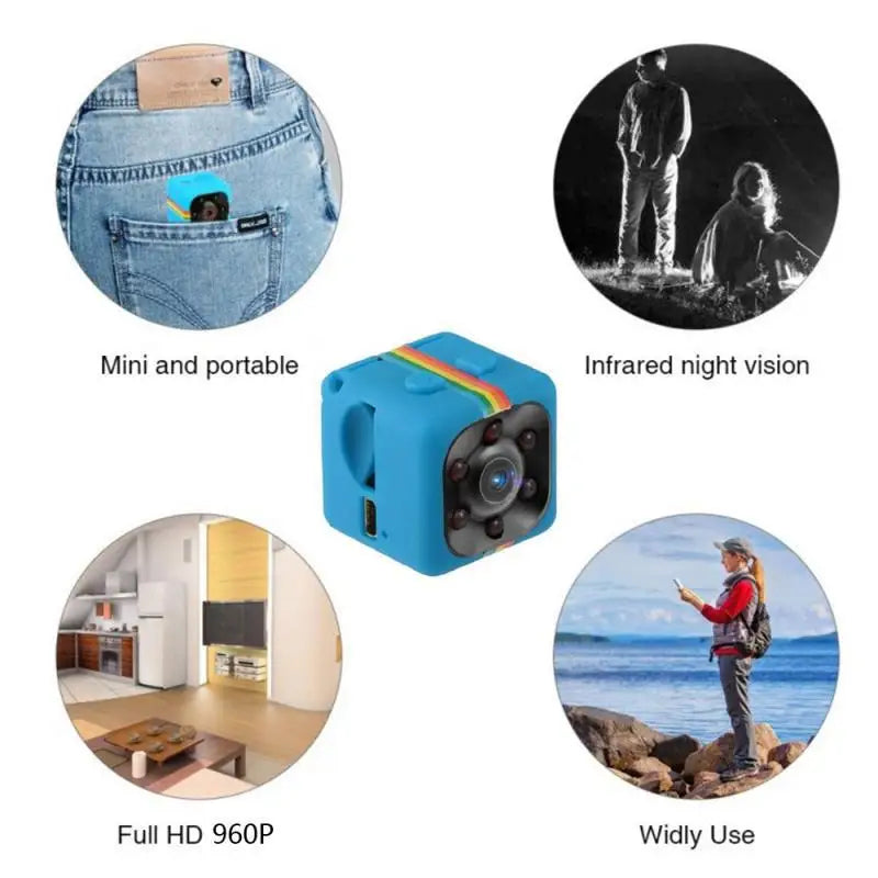 SQ11 Ultra-Small Mini Security Camera | Night Vision & Sport DV Recorder