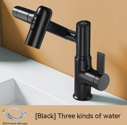 Rotating Digital Basin Faucet