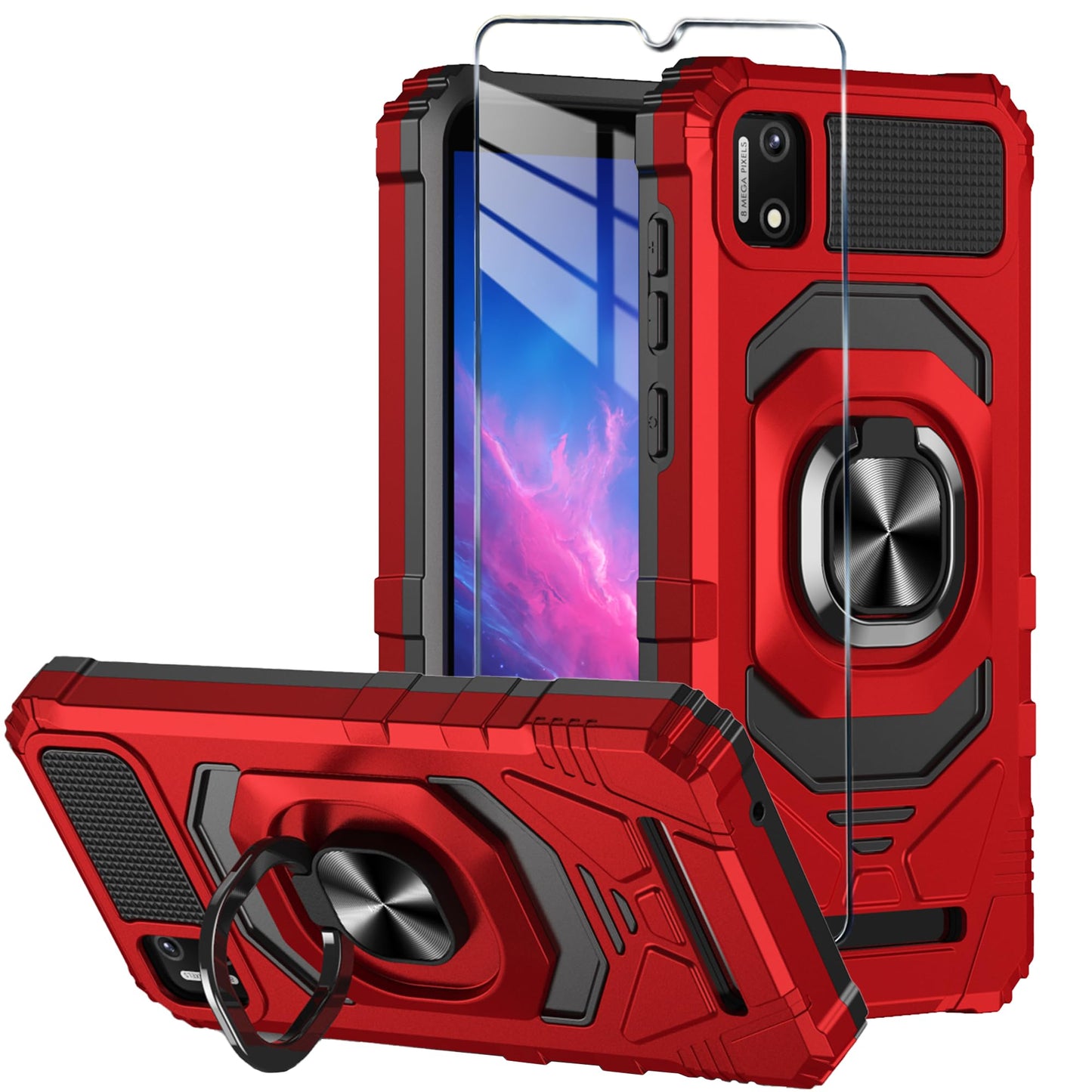 Stratus C7 Military-Grade Case with Glass Protector